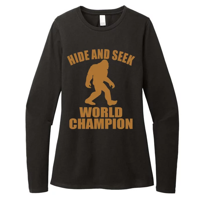 Bigfoot Hide And Seek World Champion Womens CVC Long Sleeve Shirt