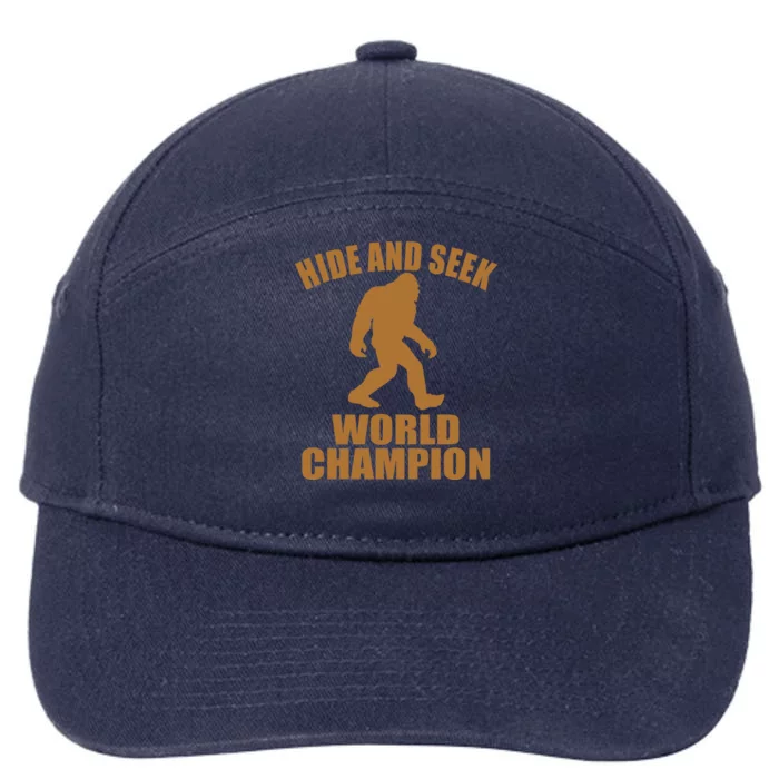 Bigfoot Hide And Seek World Champion 7-Panel Snapback Hat