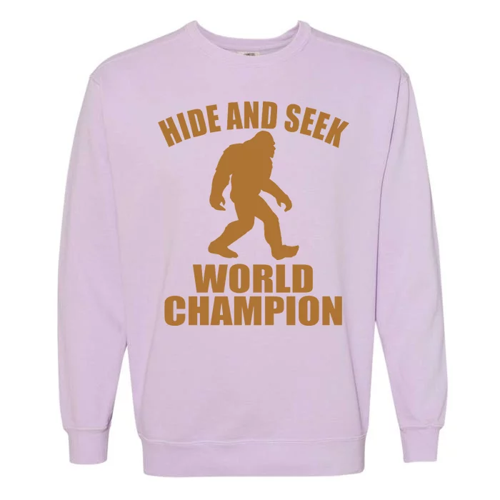 Bigfoot Hide And Seek World Champion Garment-Dyed Sweatshirt