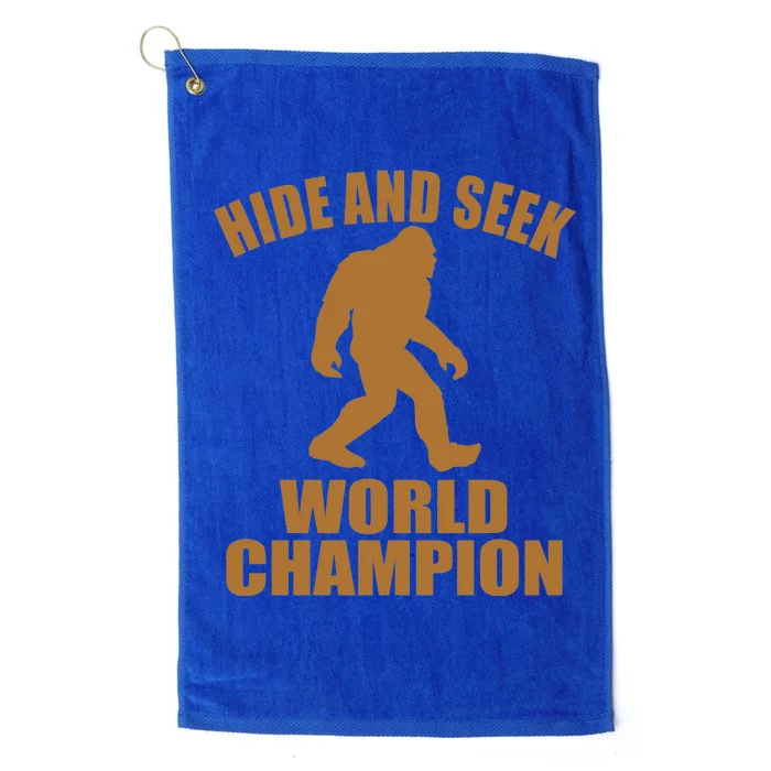 Bigfoot Hide And Seek World Champion Platinum Collection Golf Towel