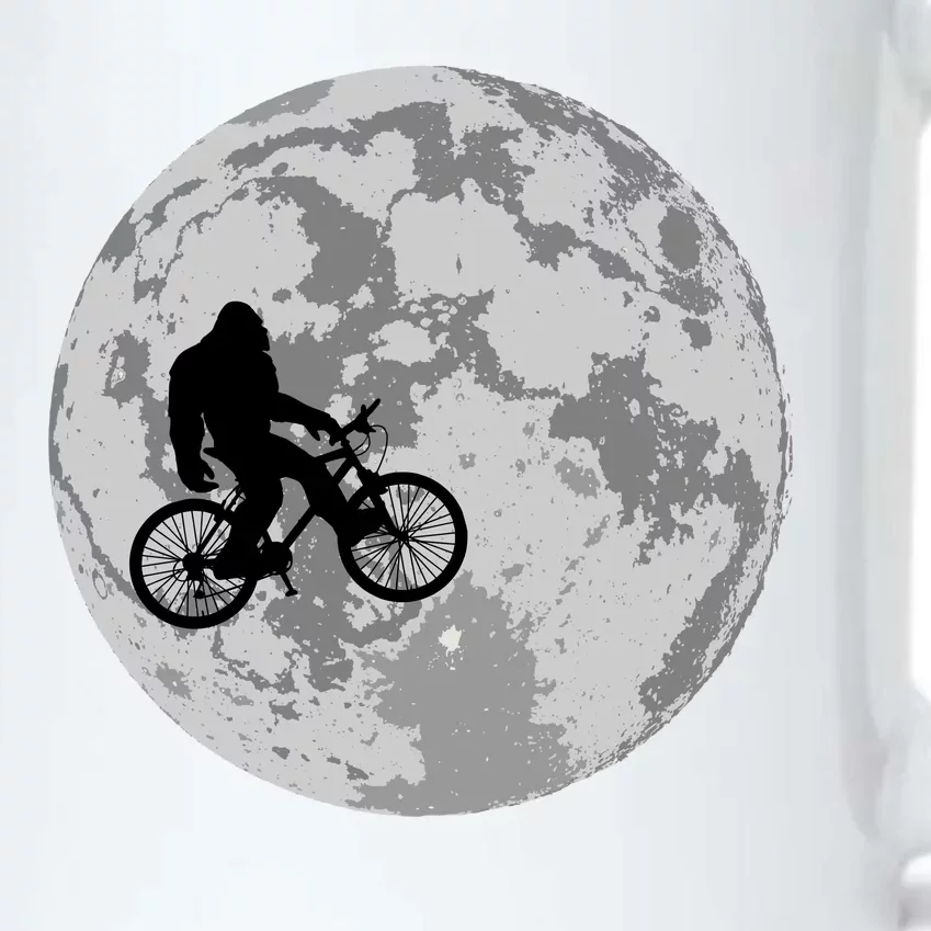 Bigfoot In The Moon Sasquatch Black Color Changing Mug