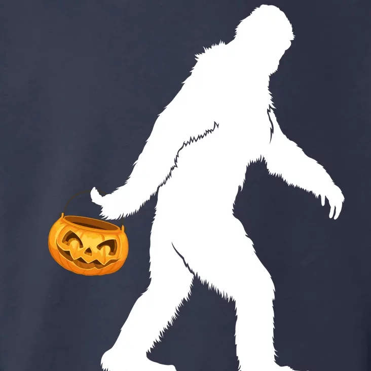 Bigfoot Sasquatch Halloween Pumpkin Toddler Hoodie