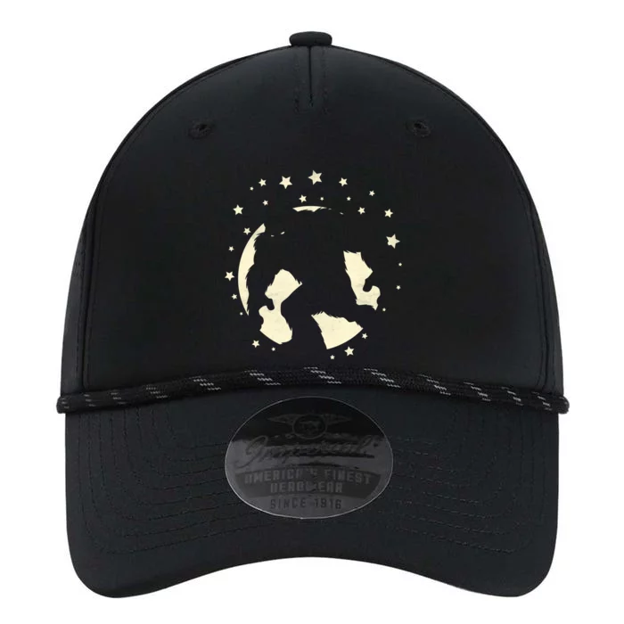 Bigfoot Silhouette Moon Stars Performance The Dyno Cap