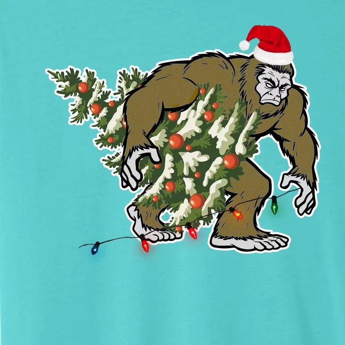 Bigfoot Stole Christmas ChromaSoft Performance T-Shirt