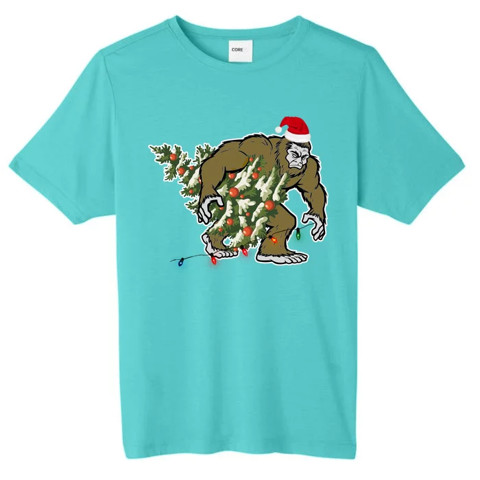 Bigfoot Stole Christmas ChromaSoft Performance T-Shirt