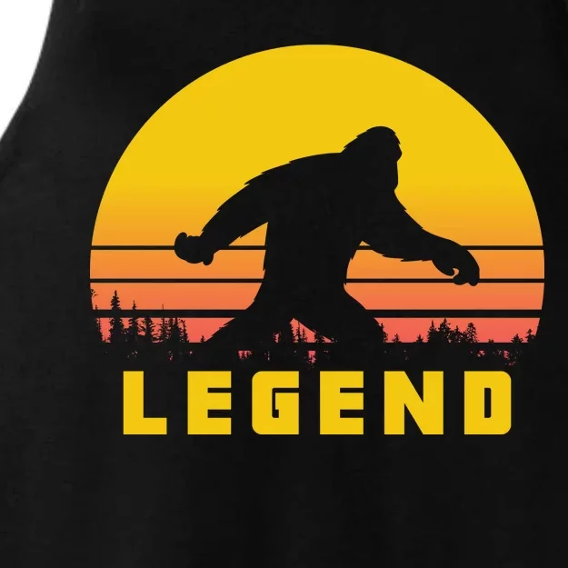 Bigfoot The Legend Ladies Tri-Blend Wicking Tank