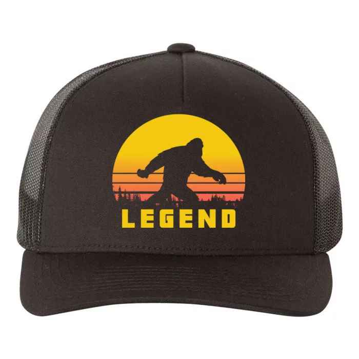 Bigfoot The Legend Yupoong Adult 5-Panel Trucker Hat