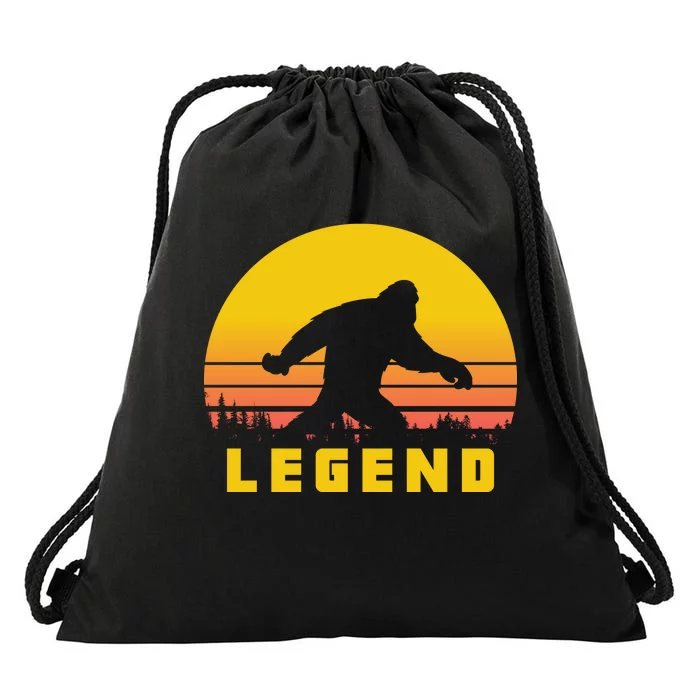 Bigfoot The Legend Drawstring Bag