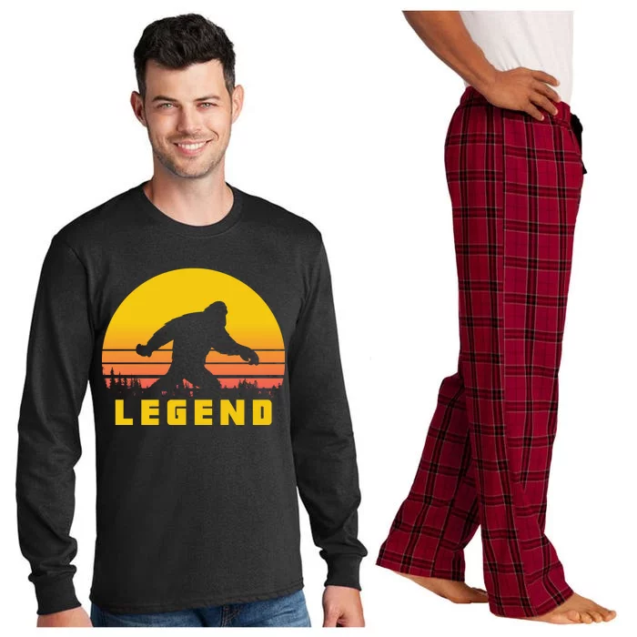 Bigfoot The Legend Long Sleeve Pajama Set