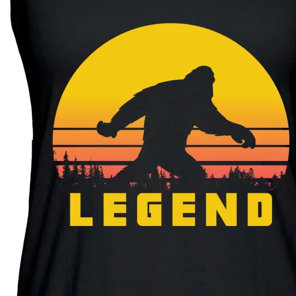 Bigfoot The Legend Ladies Essential Flowy Tank