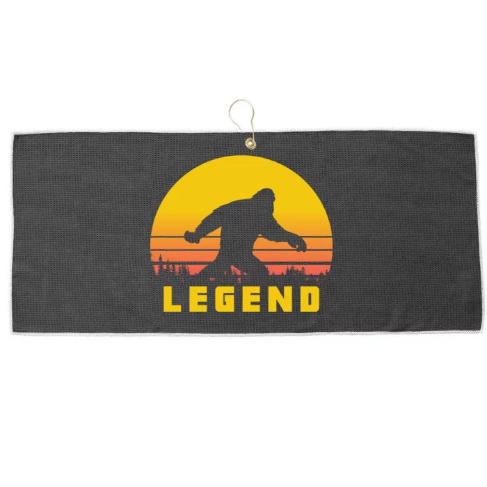 Bigfoot The Legend Large Microfiber Waffle Golf Towel