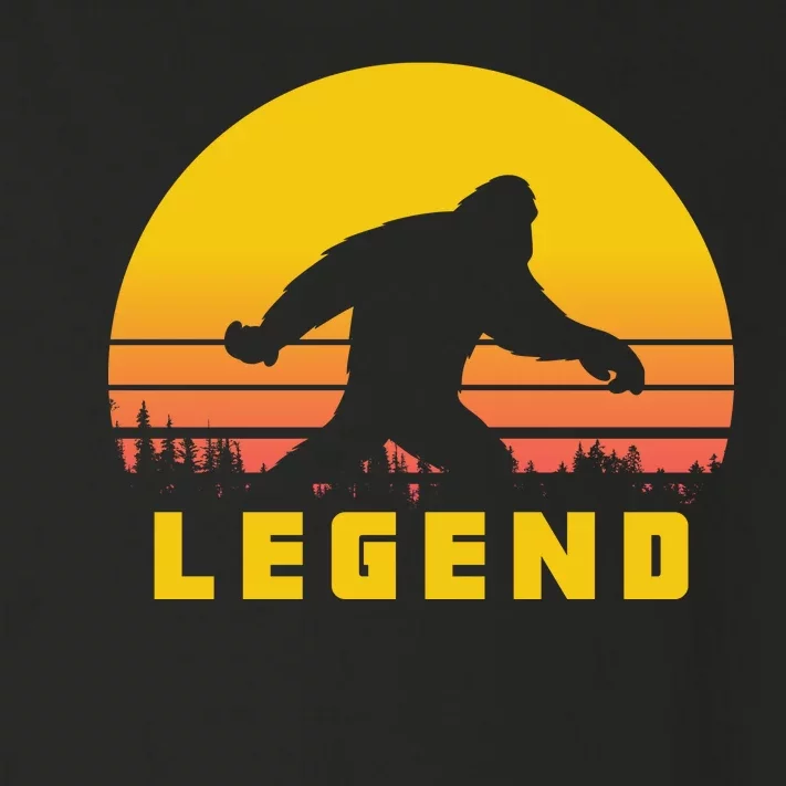 Bigfoot The Legend Toddler Long Sleeve Shirt