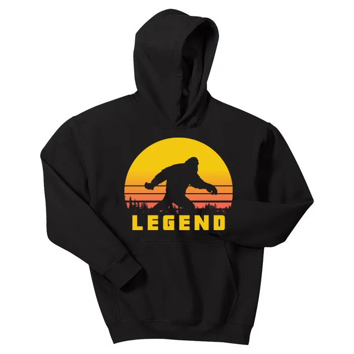 Bigfoot The Legend Kids Hoodie