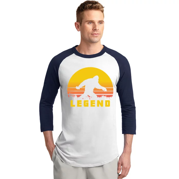 Bigfoot The Legend Baseball Sleeve Shirt