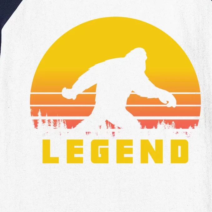 Bigfoot The Legend Baseball Sleeve Shirt