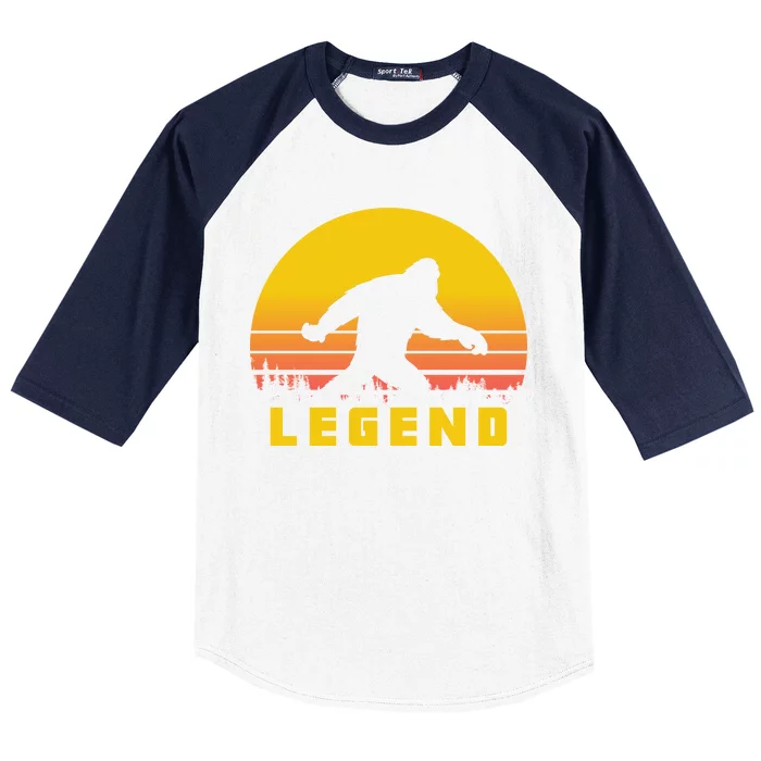 Bigfoot The Legend Baseball Sleeve Shirt