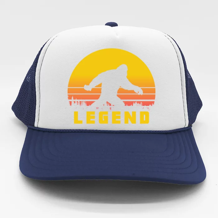 Bigfoot The Legend Trucker Hat