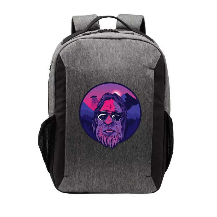 Bigfoot UFO Mountain Vector Backpack