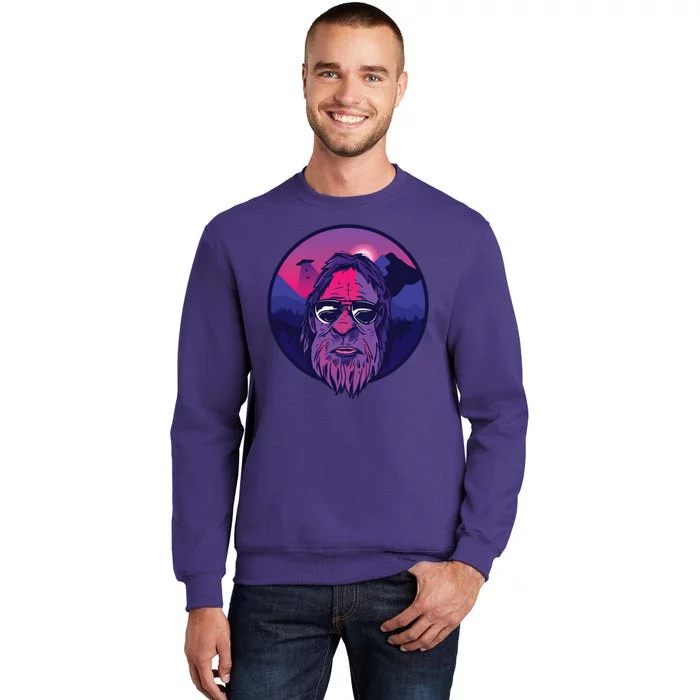 Bigfoot UFO Mountain Sweatshirt