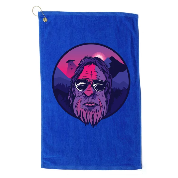 Bigfoot UFO Mountain Platinum Collection Golf Towel