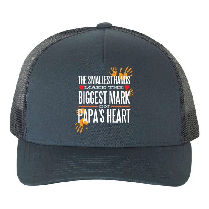 Biggest Mark Papa's Heart Yupoong Adult 5-Panel Trucker Hat