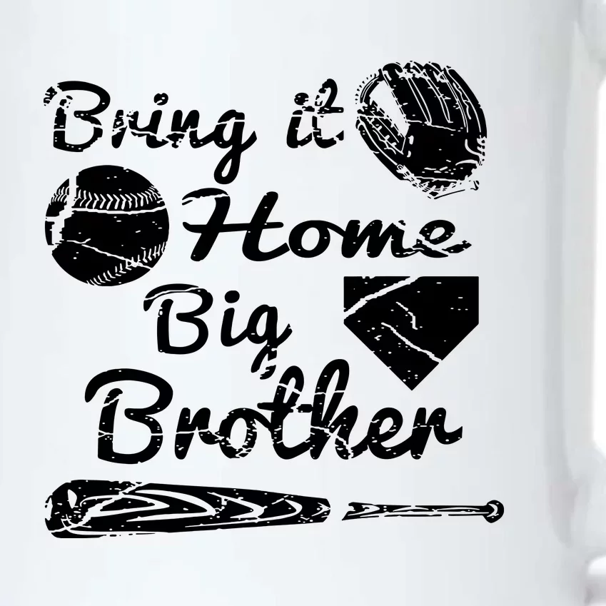 Bring It Home Baseball Black Color Changing Mug