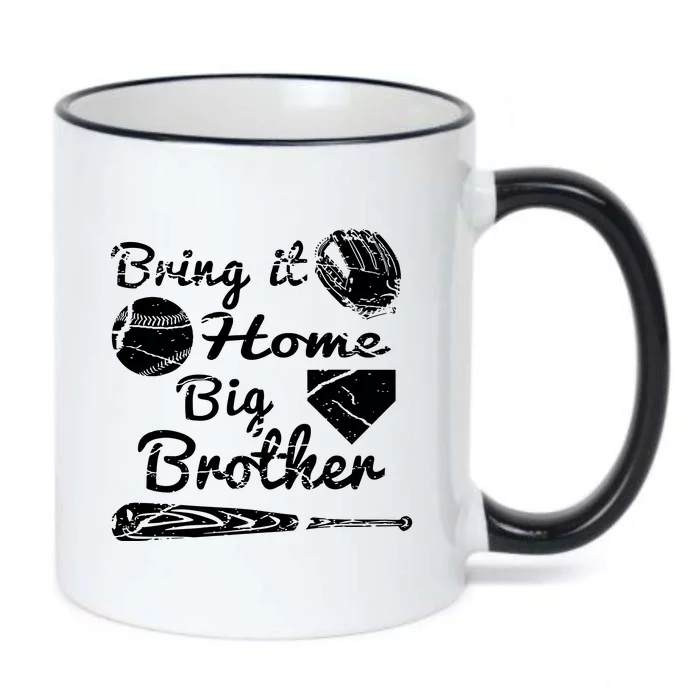 Bring It Home Baseball Black Color Changing Mug