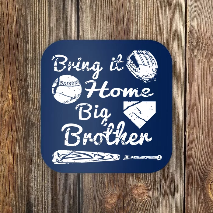 Bring It Home Baseball Coaster