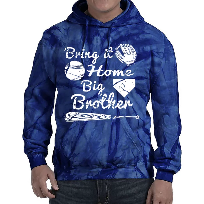 Bring It Home Baseball Tie Dye Hoodie