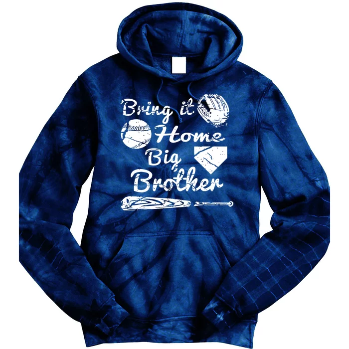 Bring It Home Baseball Tie Dye Hoodie