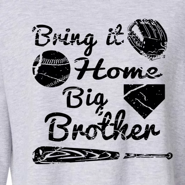 Bring It Home Baseball Cropped Pullover Crew