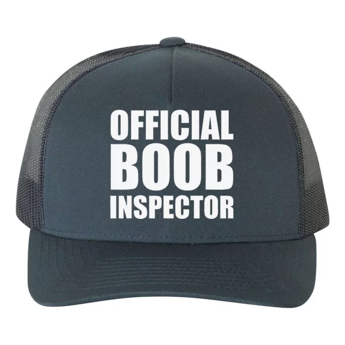 Boob Inspector Halloween Costume Gift Boobs 31st October Yupoong Adult 5-Panel Trucker Hat