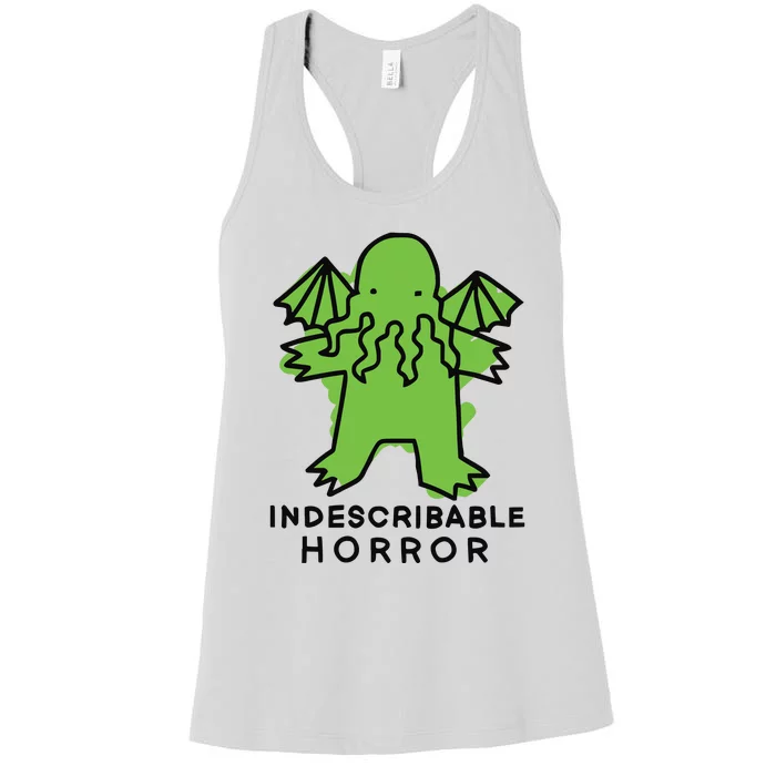 Beetlemoses Indescribable Horror Women's Racerback Tank