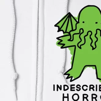 Beetlemoses Indescribable Horror Full Zip Hoodie