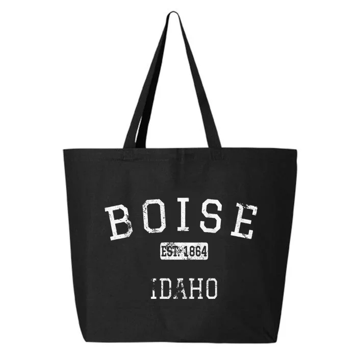 Boise Idaho ID Vintage 25L Jumbo Tote