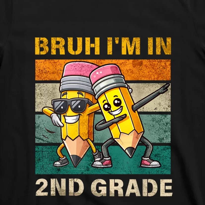 Bruh Im In 2nd Grade Funny Back To School Gift T-Shirt