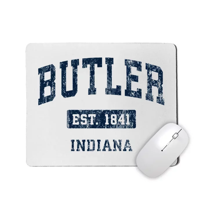 Butler Indiana In Vintage Sports Established Mousepad