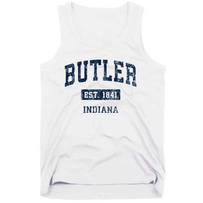 Butler Indiana In Vintage Sports Established Tank Top