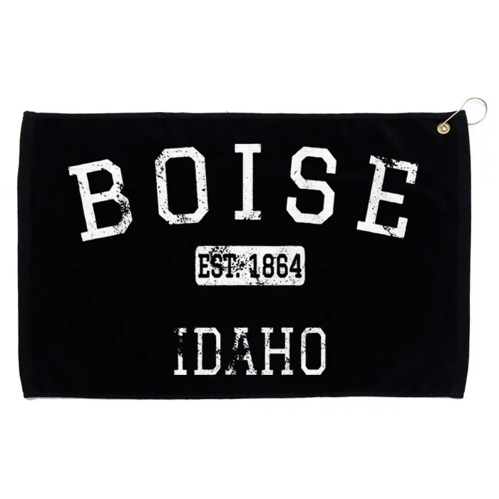 Boise Idaho ID Vintage Grommeted Golf Towel