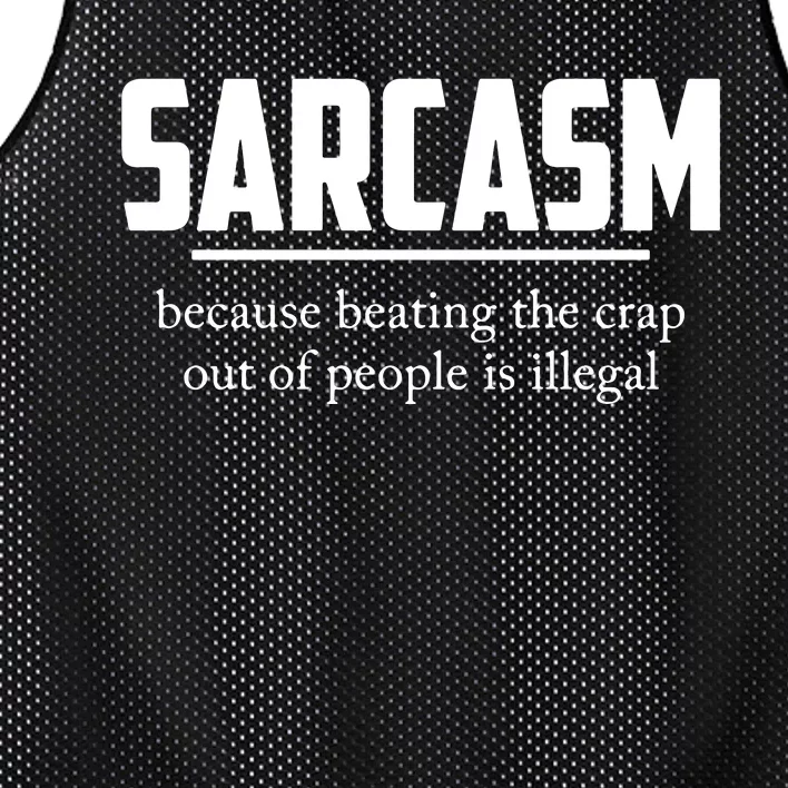 BEATING IS ILLEGAL Mesh Reversible Basketball Jersey Tank