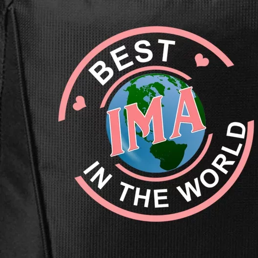 Best Ima In The World Jewish Mom Mother's Day Funny Gift City Backpack