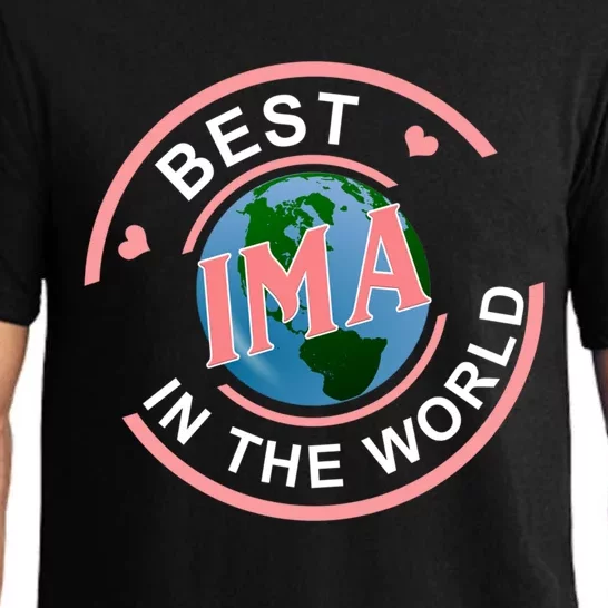 Best Ima In The World Jewish Mom Mother's Day Funny Gift Pajama Set