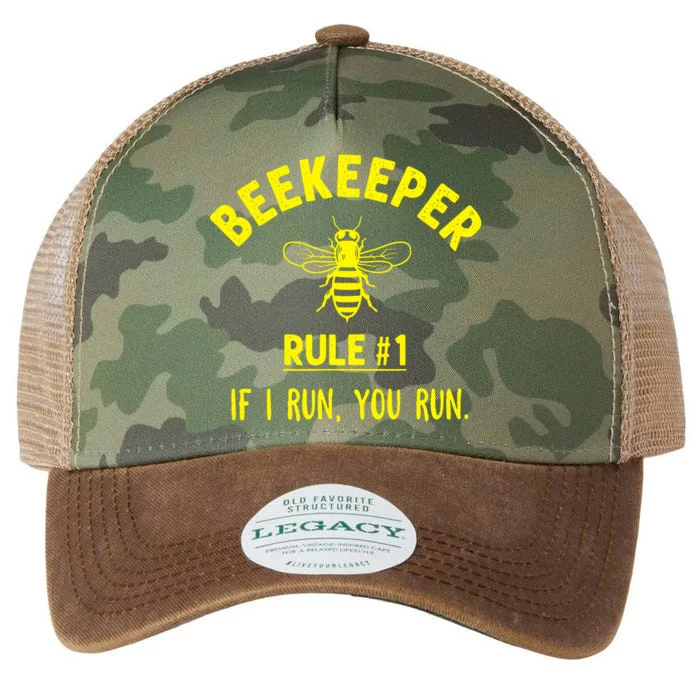 Beekeeper If I Run You Run Legacy Tie Dye Trucker Hat