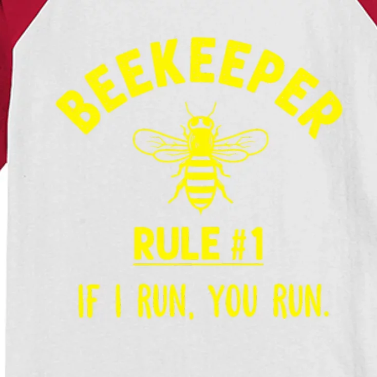 Beekeeper If I Run You Run Kids Colorblock Raglan Jersey