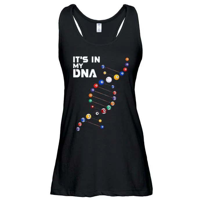 Billiards It's In My DNA  Pool Billiard Ladies Essential Flowy Tank