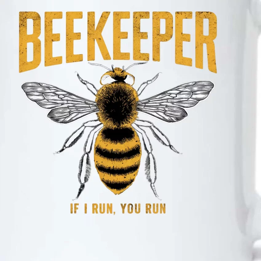 Beekeeper If I Run You Run Bee Keeper Beekeeping Bee Lovers Honeybees Apiculture Black Color Changing Mug