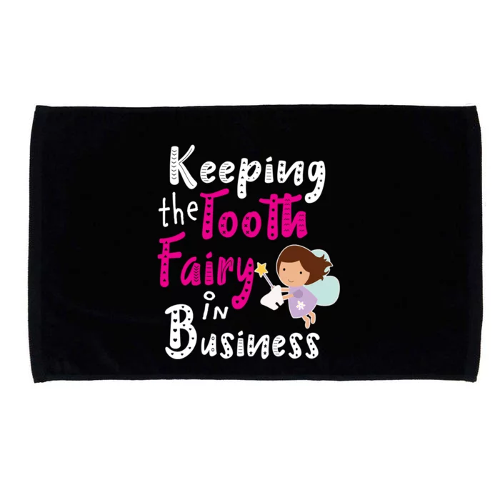 Best Im Keeping The Tooth Fairy Busy Gift Microfiber Hand Towel