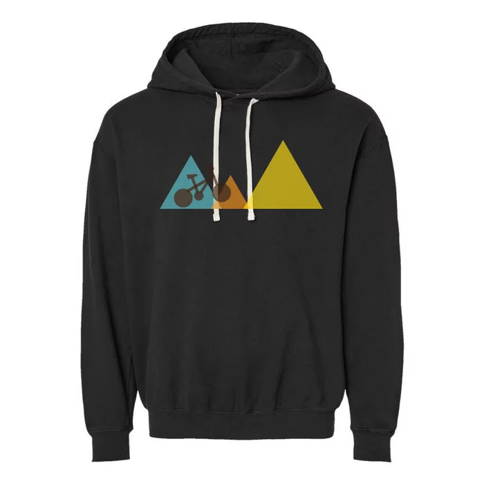 Bike Mountain Simple Logo Garment-Dyed Fleece Hoodie