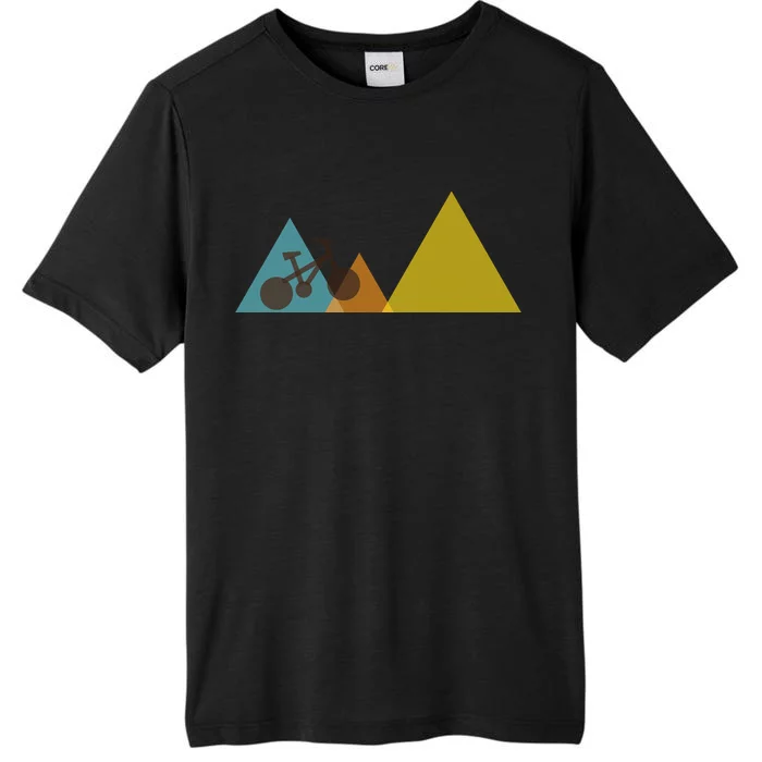 Bike Mountain Simple Logo ChromaSoft Performance T-Shirt