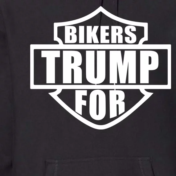 Bikers For Trump Premium Hoodie